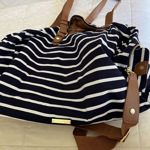 Stripped MaddenGirl Duffle Bag